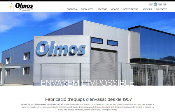 Nouveau Web  Olmos Maquinaria